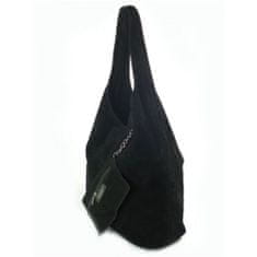 Vera Pelle Kabelky každodenné čierna Zamsz Shopper Bag XL A4