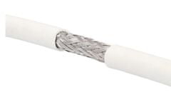 Opticum Koaxiálny kábel RED LINE KAB0117, 6,8 mm, 50 m, 2XF, gumová krytka