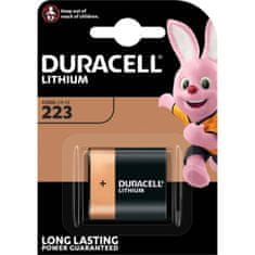 Duracell 1x Lítiová Batéria CRP2 DL223 CR-P2 6V Blister