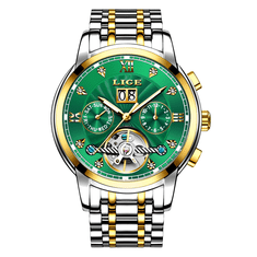 Lige Pánske hodinky luxusné automatické 9909