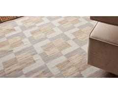 Diamond Carpets Ručne viazaný kusový koberec Dante DESP P90 Marble Gold 80x150