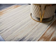 Diamond Carpets Ručne viazaný kusový koberec Ombre Paris DESP HL64 Ivory Charcoal 80x150