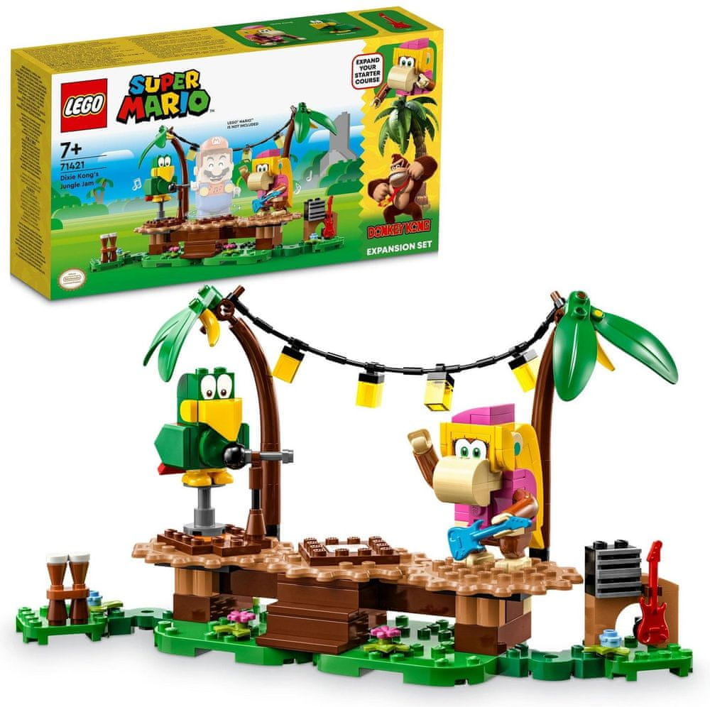 LEGO Super Mario 71421 Dixie Kong a koncert v džungli – rozširujúci set