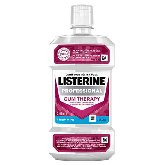 Listerine Ústna voda proti zápalu ďasien Gum Therapy 250 ml