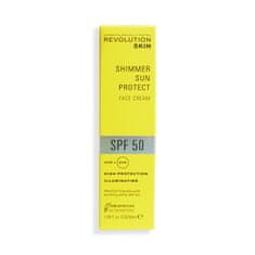 Revolution Skincare Krém na tvár SPF 50 Shimmer Sun Protect (Face Cream) 50 ml