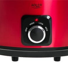 Adler Pomalý varič Adler AD 6413 červený