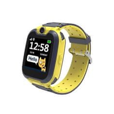 Canyon Chytré hodinky "Tony KW-31", čierna-žltá, pre deti, s fotoaparátom, GSM, CNE-KW31YB