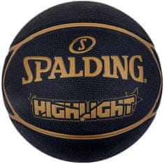 Spalding Lopty basketball čierna 7 Highlight Ball