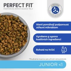 Perfect fit granule Junior s kuřecím masem 6x750g