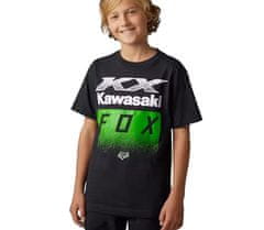 FOX Dětské tričko Youth X Kawi Ss Tee - Black vel. YM