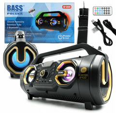 Bass Bluetooth reproduktor BoomBox s r?diom BP-5943