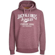 Jack&Jones Pánska mikina JJELOGO Regular Fit 12238250 Port Royale (Veľkosť XXL)