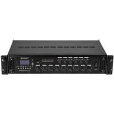 Omnitronic MAVZ-240.6P, 100V 6-zónový mixážny zosilňovač, MP3/USB/SD/BT, 240W