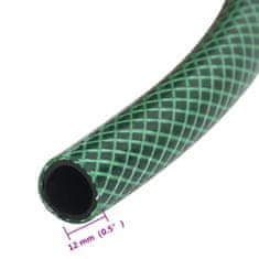 Petromila vidaXL Záhradná hadica zelená 100 m PVC