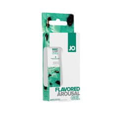 System JO JO Flavored Arousal Gel Mint Chip Chill (10 ml), gél na stimuláciu klitorisu