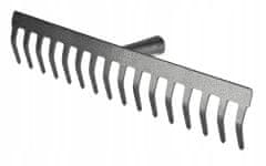 Galicja Kovové záhradné hrable so 16 zubami 38 cm