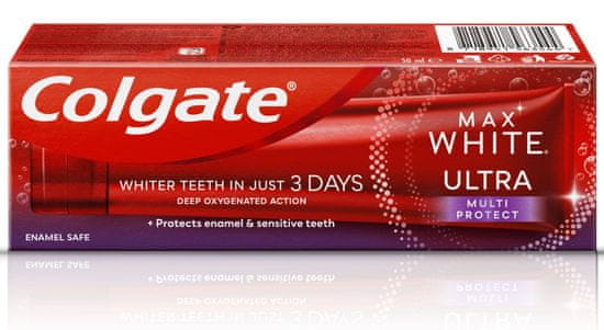 Colgate Max White Ultra Multiprotect bieliaca zubná pasta 50 ml