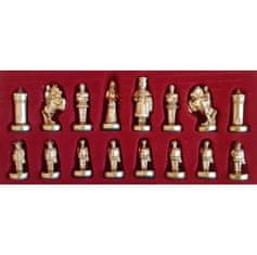 Manopoulos Šachy kovové Renesančné - hnedá