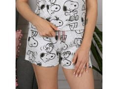 Snoopy Snoopy Dievčenské šedé pyžamo s krátkym rukávom 11-12 let 146/152 cm