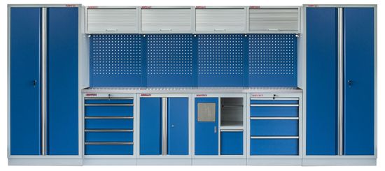 AHProfi Kvalitný PROFI BLUEdielenský nábytok - 4535 x 2000 x 495 mm - MTGS1301AQ