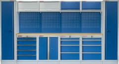 AHProfi Kvalitný PROFI BLUE dielenský nábytok 3920 x 495 x 2000 mm - MTGS1300A7