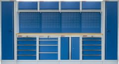 AHProfi Kvalitný PROFI BLUE dielenský nábytok 3920 x 495 x 2000 mm - MTGS1300AA