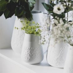Decor By Glassor Porcelánová váza s dekorom kvetinovej lúky malá