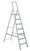 Rebrík schodíkový ALW 1507, 7 stupňov (6+1), 7 stupňov (6+1)