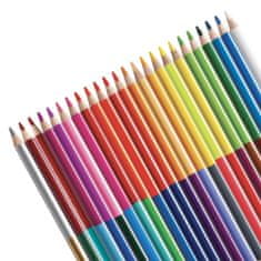 Carioca Farbičky BiColor trojhranné dvojfarebné farbičky 24 ks