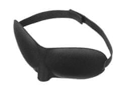 Iso Trade Maska na spanie 3D + špunty do uší Čierna ISO