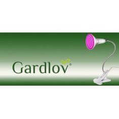 Gardlov LED Lampička na pestovanie rastlín s klipom GROW 9.5 W Malatec 16348