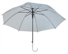 Malatec Dámsky priehľadný dáždnik číry ISO 6600
