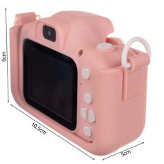 Kruzzel Detský digitálny fotoaparát 16GB Ružový Kruzzel 16951