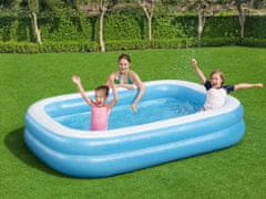 Bestway nafukovací rodinný bazén 262x175cm 54006