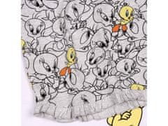 Looney Tunes Looney Tunes Tweety bielo-šedé dievčenské pyžamo s krátkym rukávom, letné pyžamo 10 let 140 cm