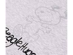 sarcia.eu Snoopy Dievčenské pyžamá s krátkym rukávom, šedé a ružové pyžamá 11 let 146 cm