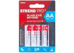 Strend Pro 215694 Batéria LR6, 4 ks, AA tužka, blister