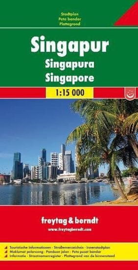 Freytag & Berndt PL 525 Singapur 1:15 000 / plán mesta
