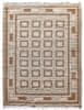 Ručne viazaný kusový koberec Guggenheim DESP P81 Brown Natural 80x150