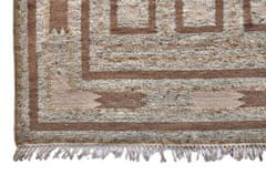 Diamond Carpets Ručne viazaný kusový koberec Guggenheim DESP P81 Brown Natural 80x150