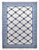Ručne viazaný kusový koberec Geo DESP P82 Silver Blue 80x150