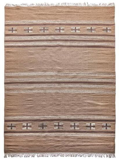 Diamond Carpets Ručne viazaný kusový koberec Ginger DESP P83 Brown Cream