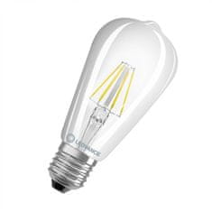 Osram LEDVANCE LED CLASSIC EDISON 40 P 4W 827 FIL CL E27 4099854070013