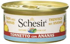 Schesir Cat konz. Adult tuniak/ananás 75G