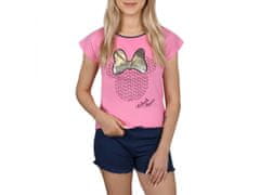 Disney DISNEY Minnie Mouse Dievčenské pyžamo so šortkami OEKO-TEX 9 let 134 cm