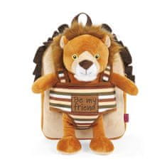 Perletti BE MY FRIEND, Detský plyšový batoh s odnímateľnou hračkou LEV, 13075