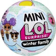 MGA L.O.L. Surprise Mini rodinka balonek s prekvapením - Winter family