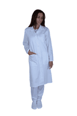 BORTEX Plášť pracovný biely - dámsky (100% bavlna, výška 158,164,170) 56/170