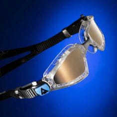 Aqua Sphere Plavecké okuliare KAYENNE PRO zrkadlové sklá iridescentné čierna/šedá