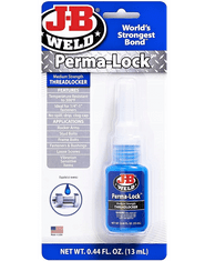 J-B Weld Perma-Lock Lepidlo na zaisťovanie závitov BLUE 13ml